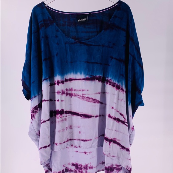 Nanette Lenore Tie Dye Dolman Top - Picture 2 of 15